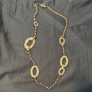 Gold Chain Link Necklace
